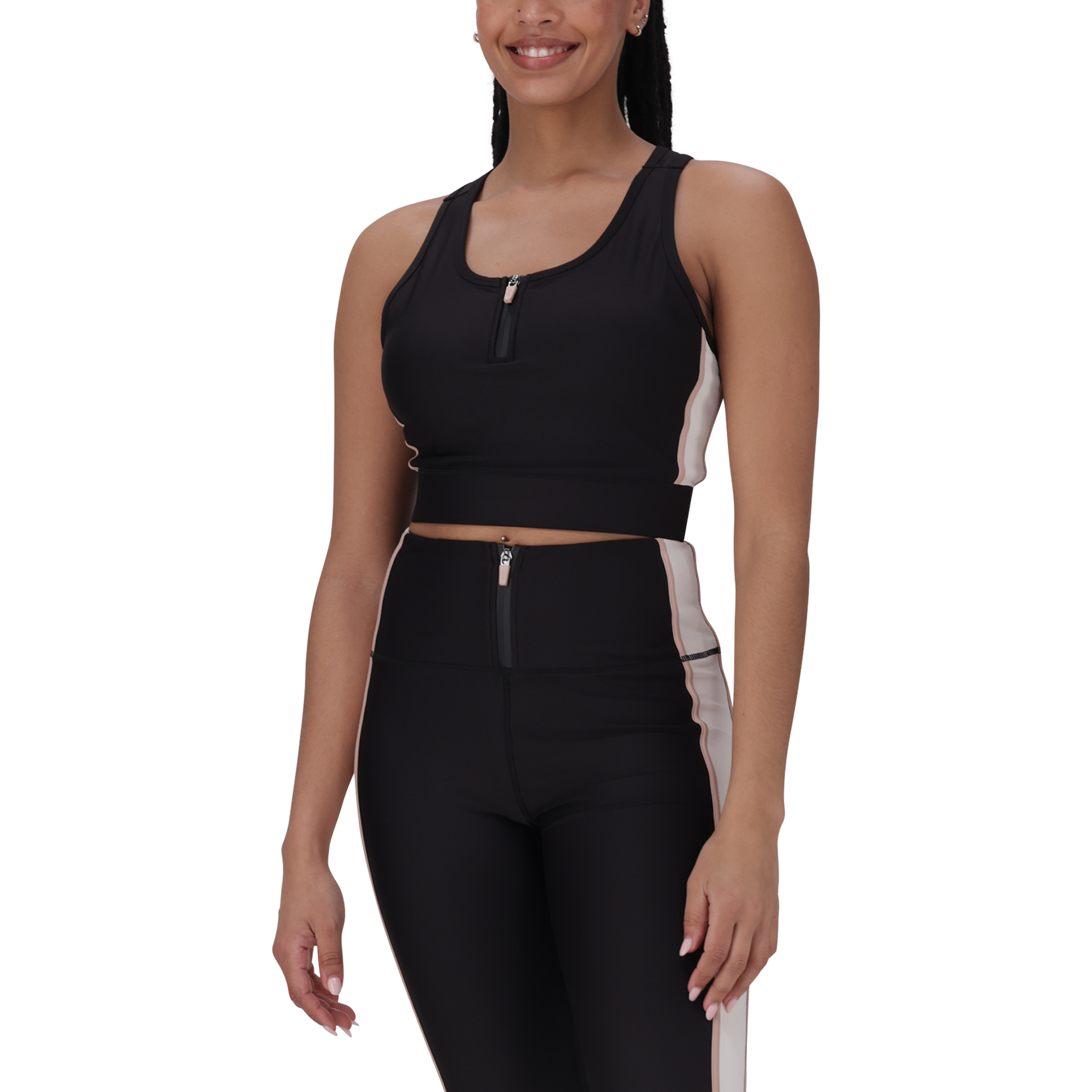 SHELBY BLACK ACTIVE CROP