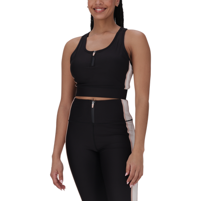 SHELBY BLACK ACTIVE CROP