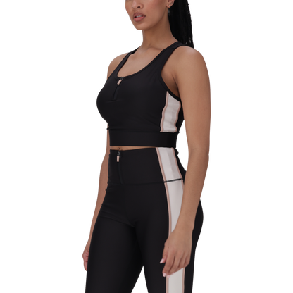 SHELBY BLACK ACTIVE CROP