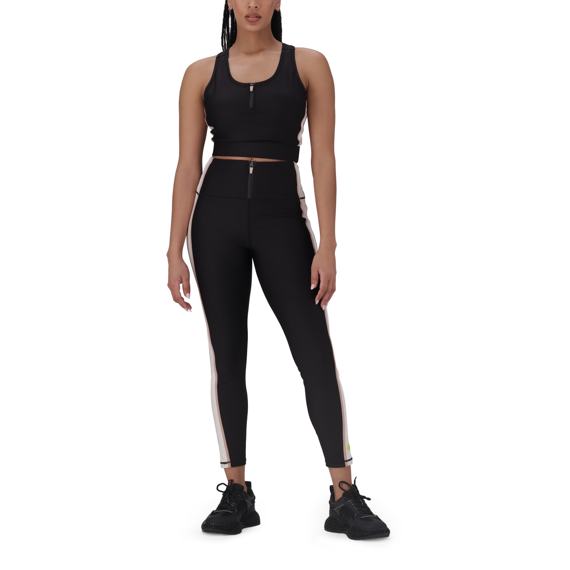 SHELBY BLACK ACTIVE CROP