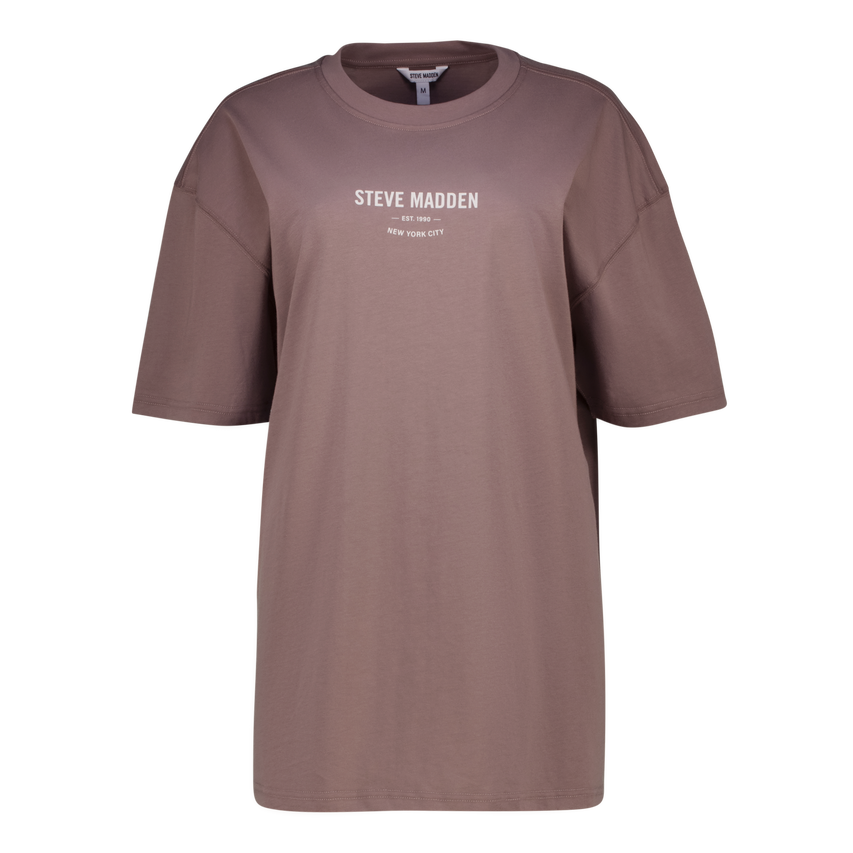 BRI DARK TAUPE OVERSIZED T-SHIRT