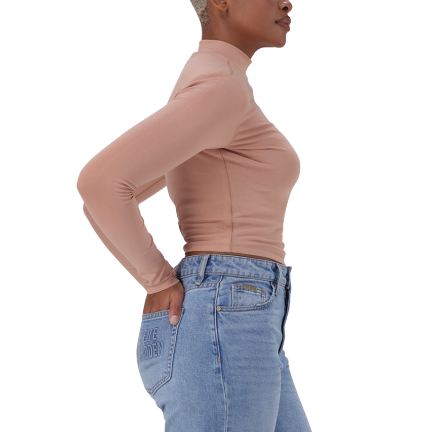 ADDILYN BISCUIT TURTLE NECK TOP