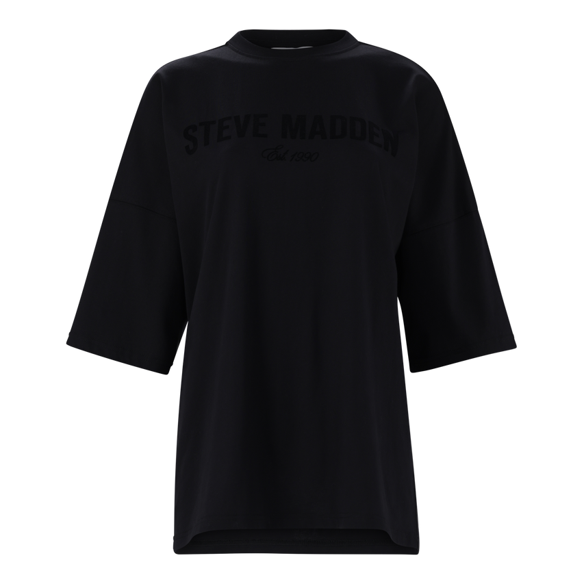 ODESSA BLACK OVERSIZED BOXY T-SHIRT