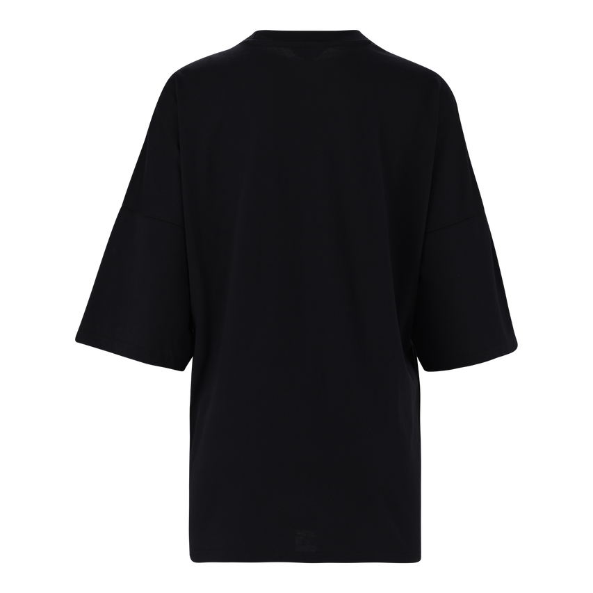 ODESSA BLACK OVERSIZED BOXY T-SHIRT