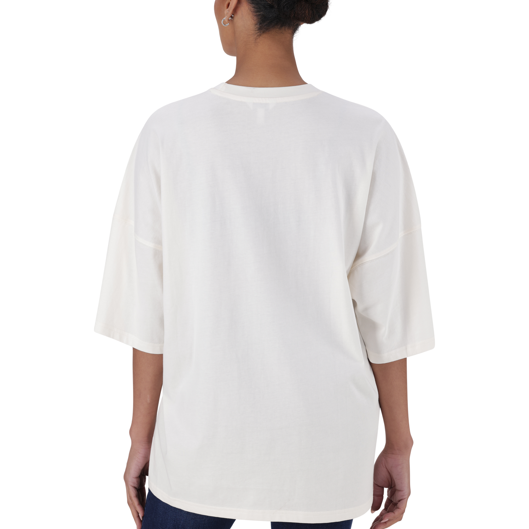 ODESSA CREAM OVERSIZED BOXY T-SHIRT