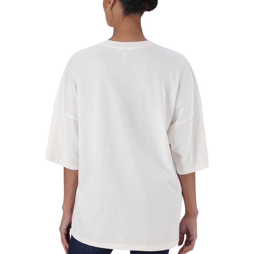 ODESSA CREAM OVERSIZED BOXY T-SHIRT