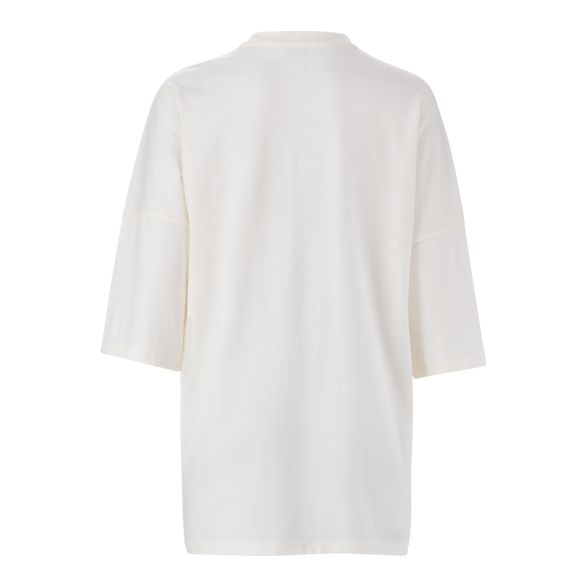ODESSA CREAM OVERSIZED BOXY T-SHIRT