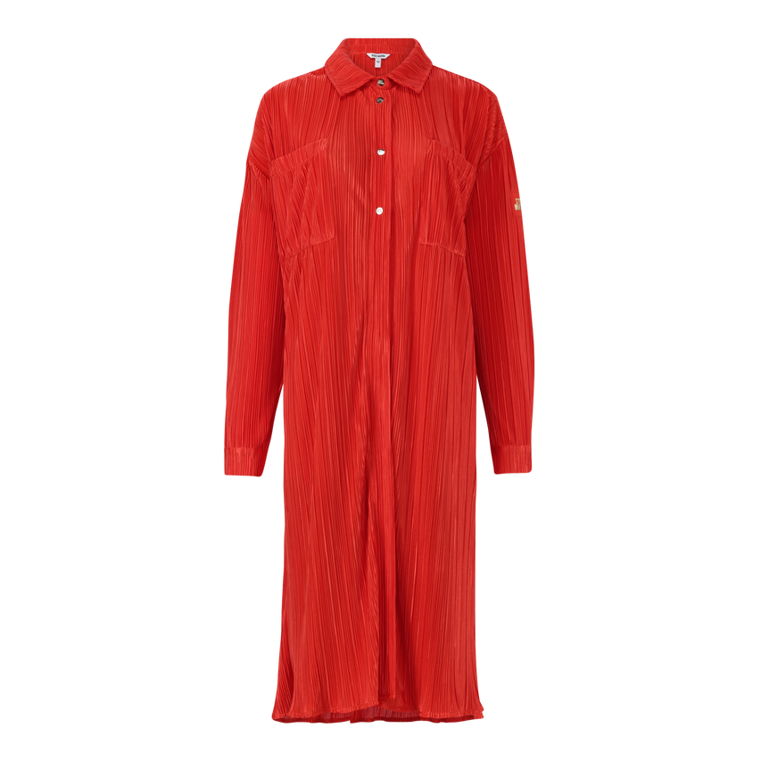 YUNA RED YOGA SHIRT
