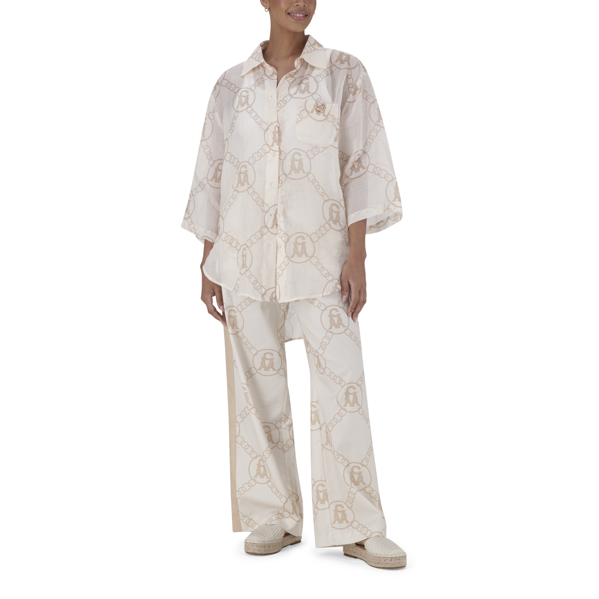 EDITH STONE OVERSIZED SHIRT