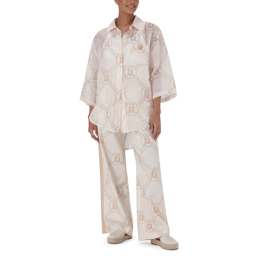 EDITH STONE OVERSIZED SHIRT