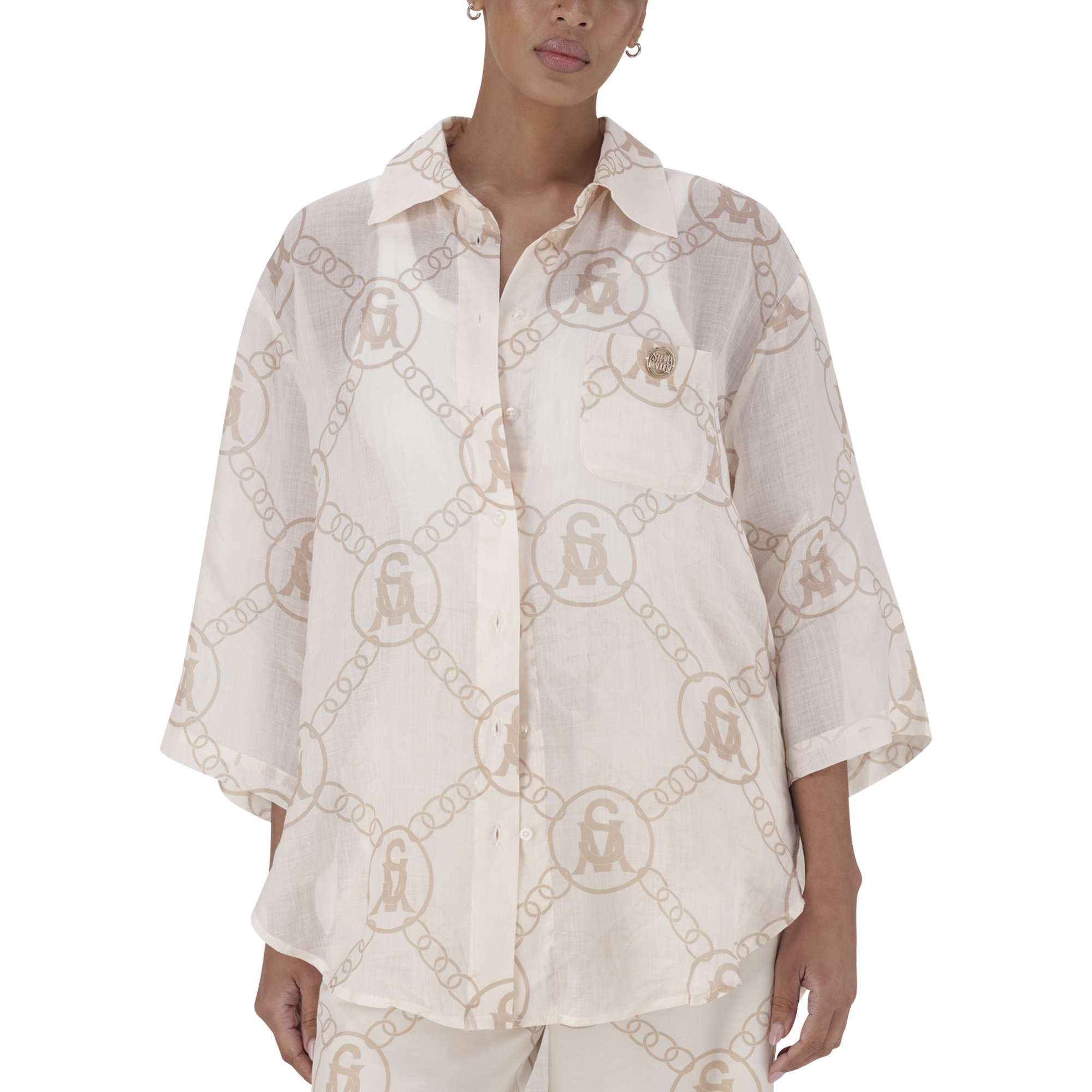 EDITH STONE OVERSIZED SHIRT