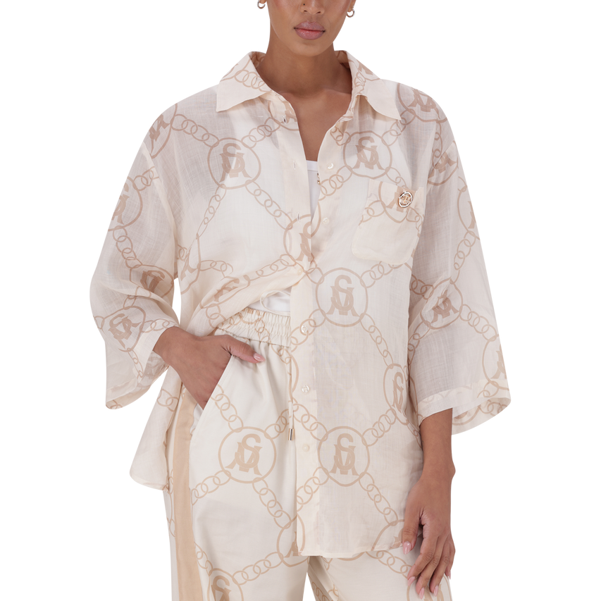 EDITH STONE OVERSIZED SHIRT