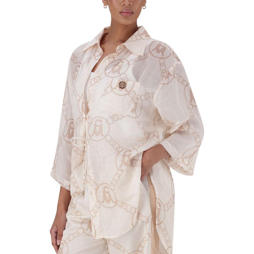 EDITH STONE OVERSIZED SHIRT