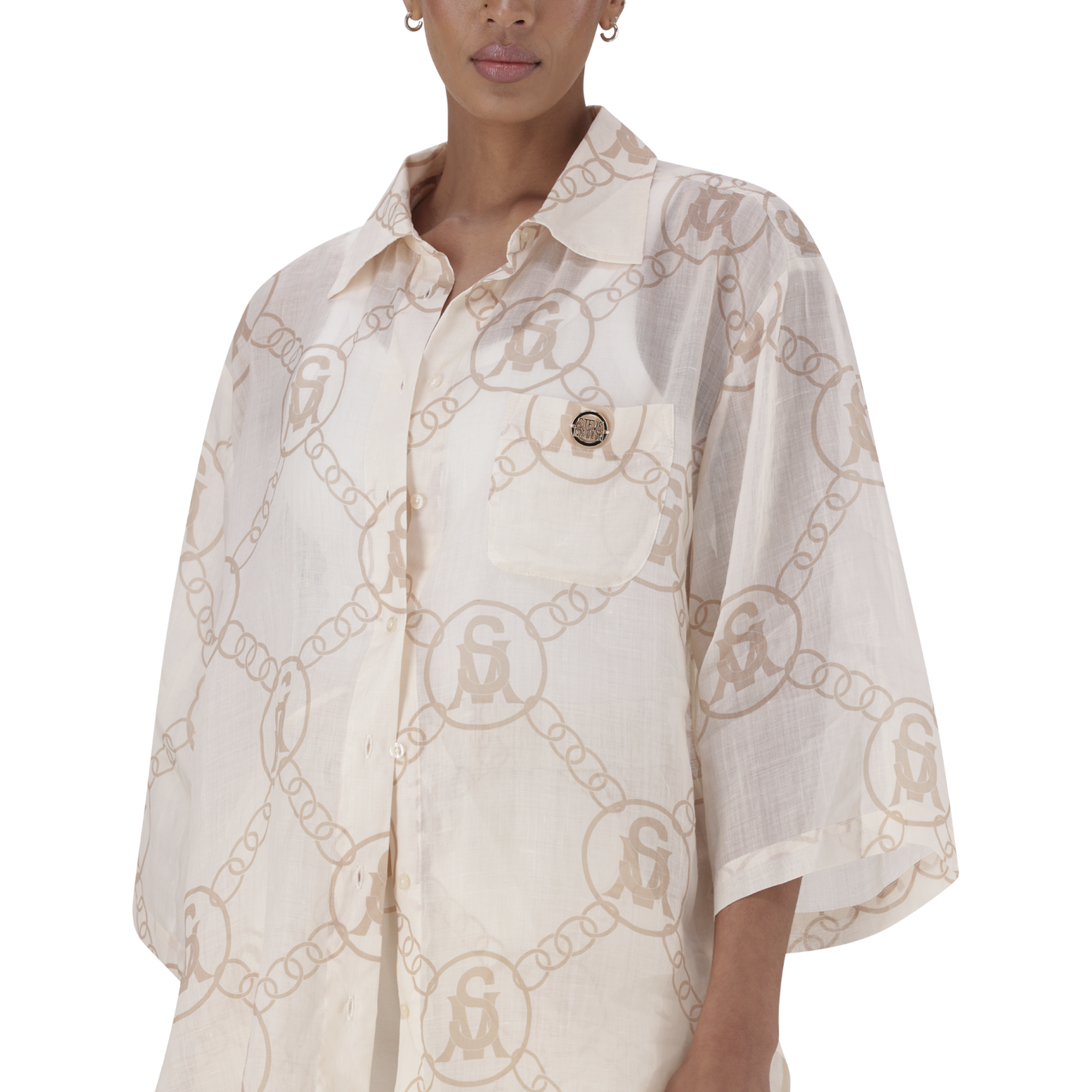 EDITH STONE OVERSIZED SHIRT