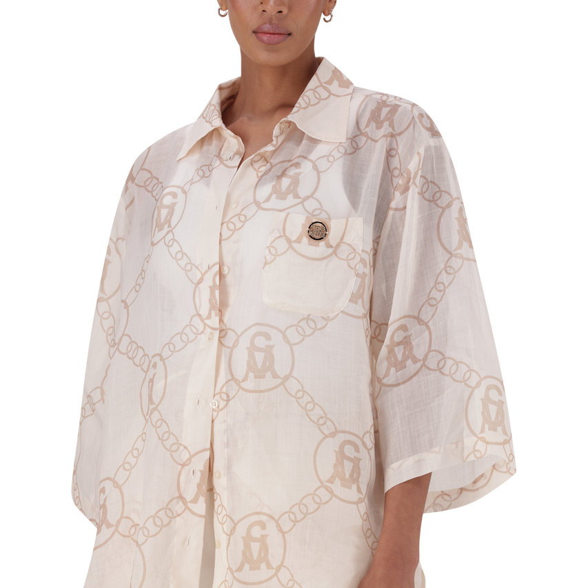 EDITH STONE OVERSIZED SHIRT