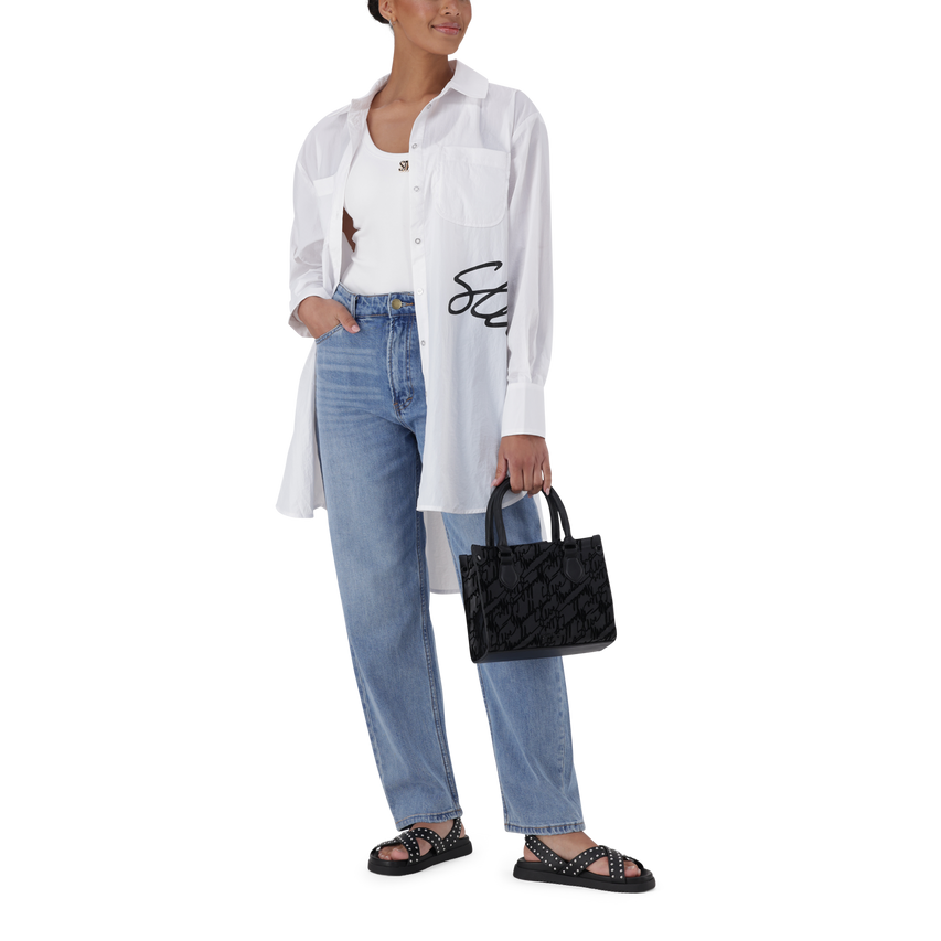 OPHELIA WHITE OVERSIZED SHIRT