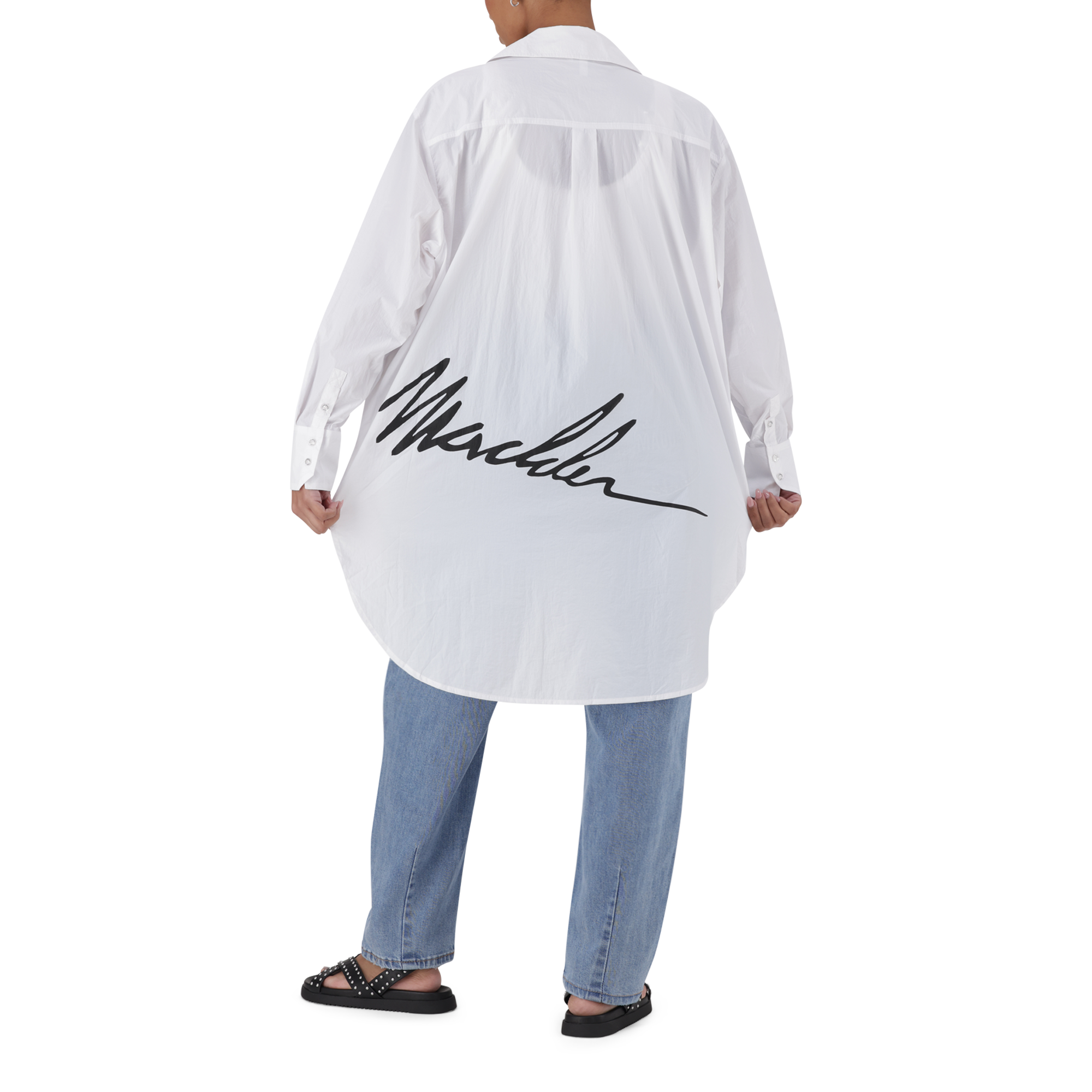 OPHELIA WHITE OVERSIZED SHIRT