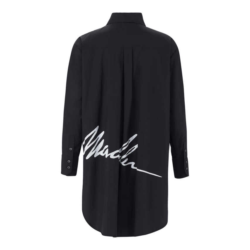 OPHELIA BLACK OVERSIZED SHIRT