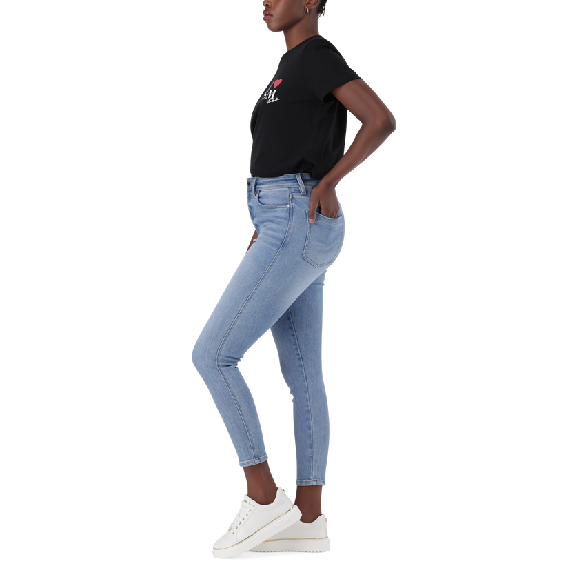 MIA BLACK REGULAR FIT T-SHIRT