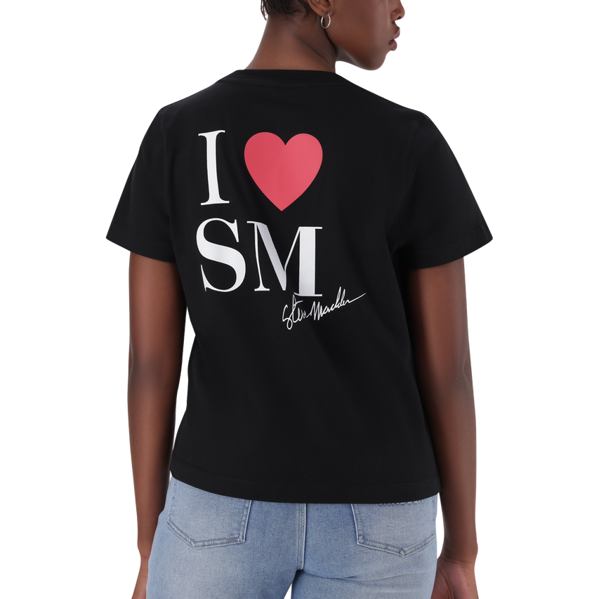 MIA BLACK REGULAR FIT T-SHIRT