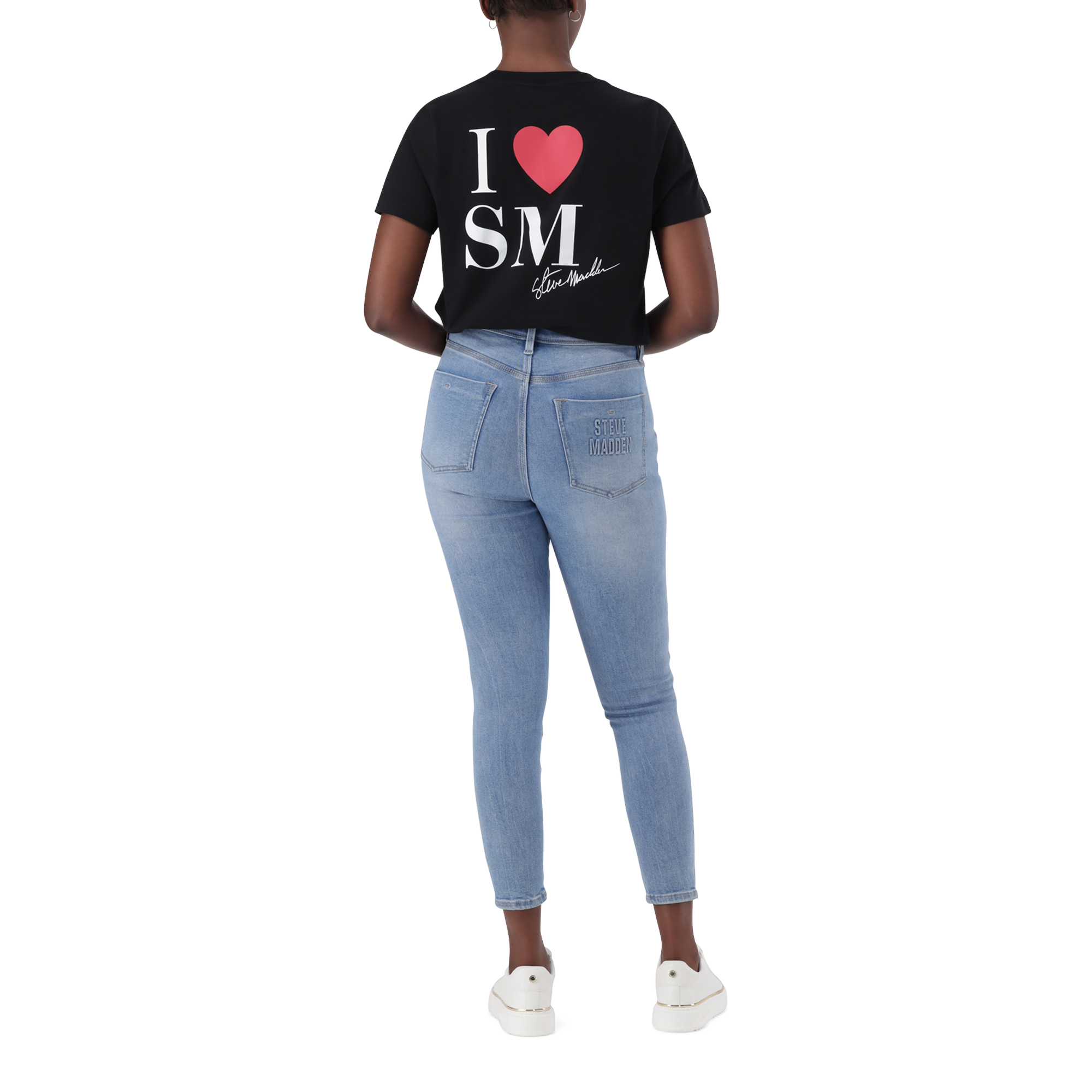 MIA BLACK REGULAR FIT T-SHIRT