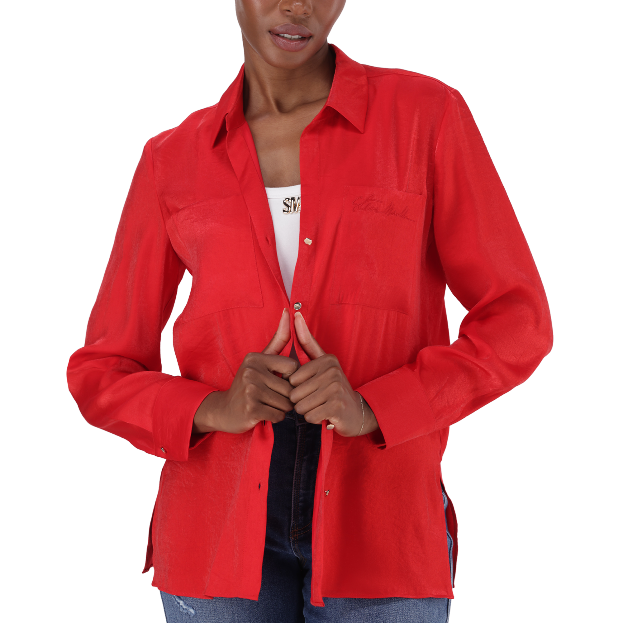 KIMORA RED REGULAR SHIRT