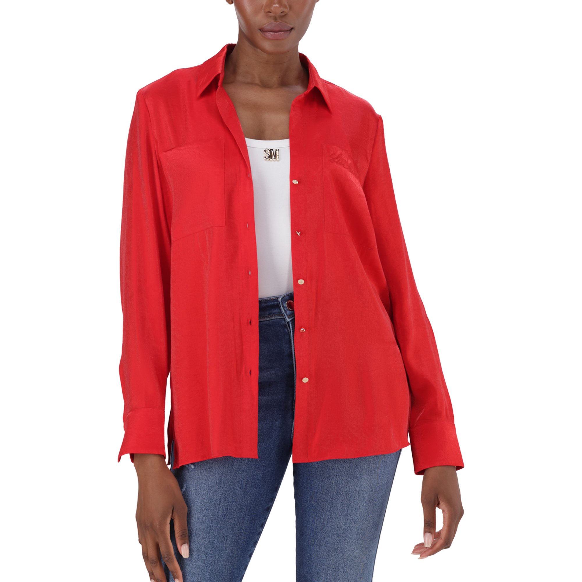 KIMORA RED REGULAR SHIRT