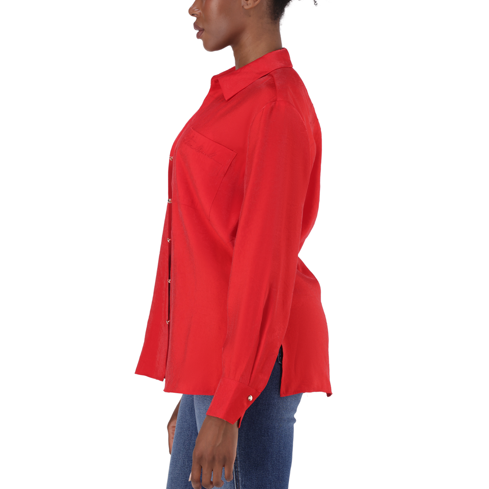 KIMORA RED REGULAR SHIRT
