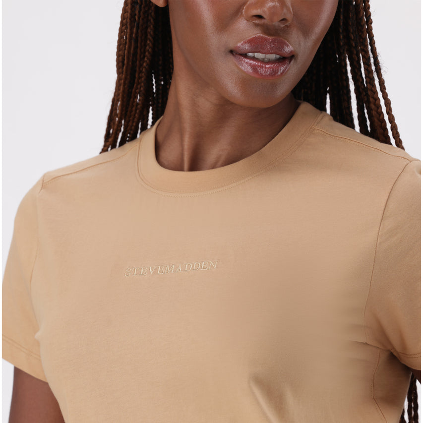 RITA TAN CLASSIC CREW NECK T-SHIRT - view 2