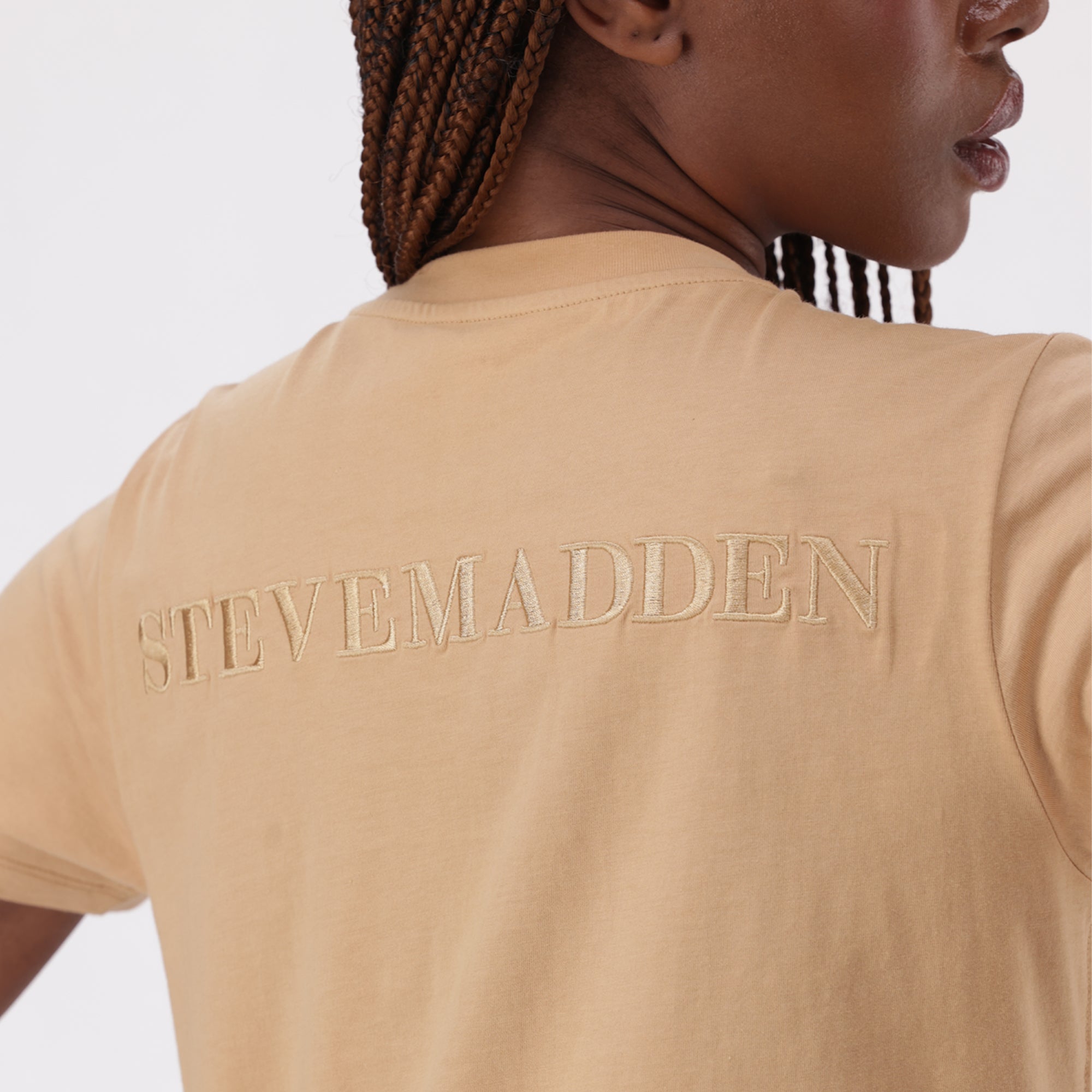 RITA TAN CLASSIC CREW NECK T-SHIRT - view 3