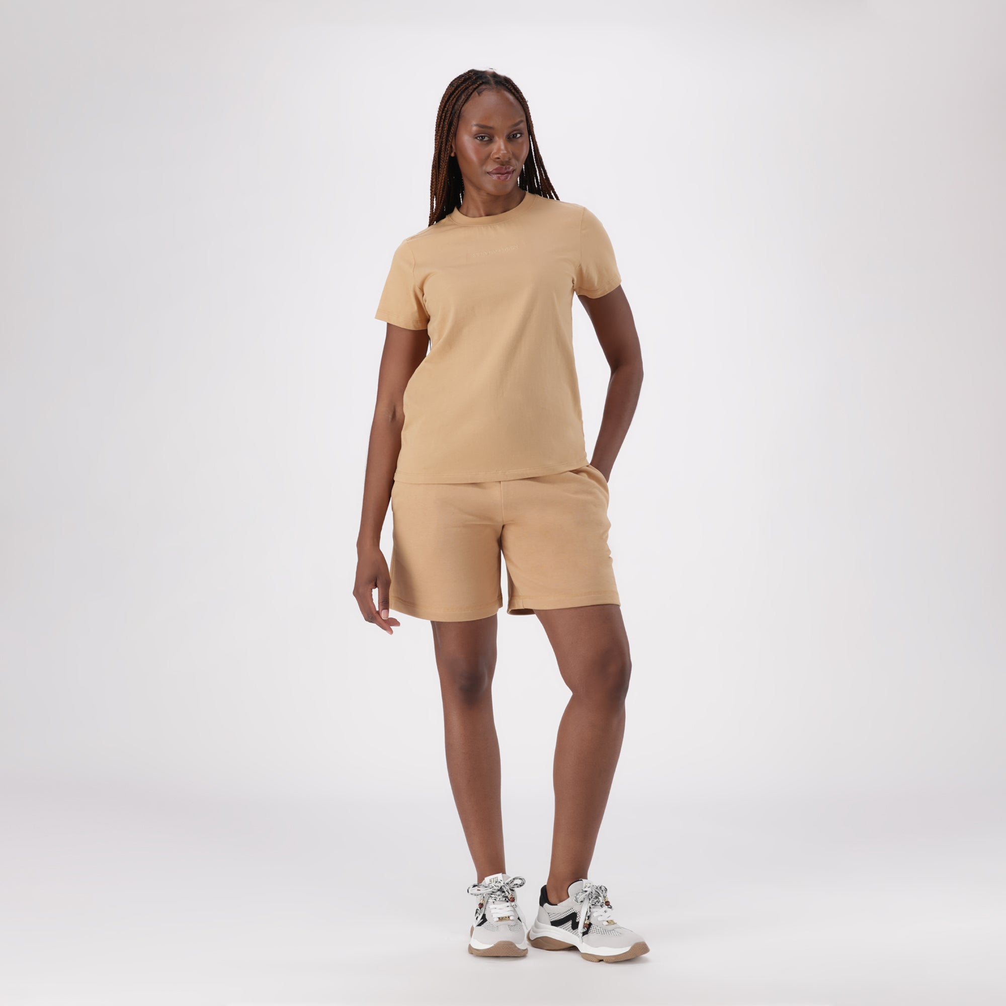 RITA TAN CLASSIC CREW NECK T-SHIRT - view 4