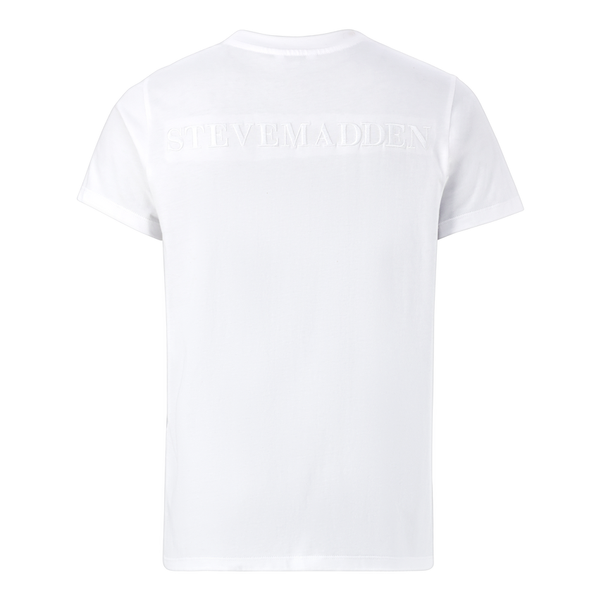 RITA WHITE CLASSIC CREW NECK T-SHIRT