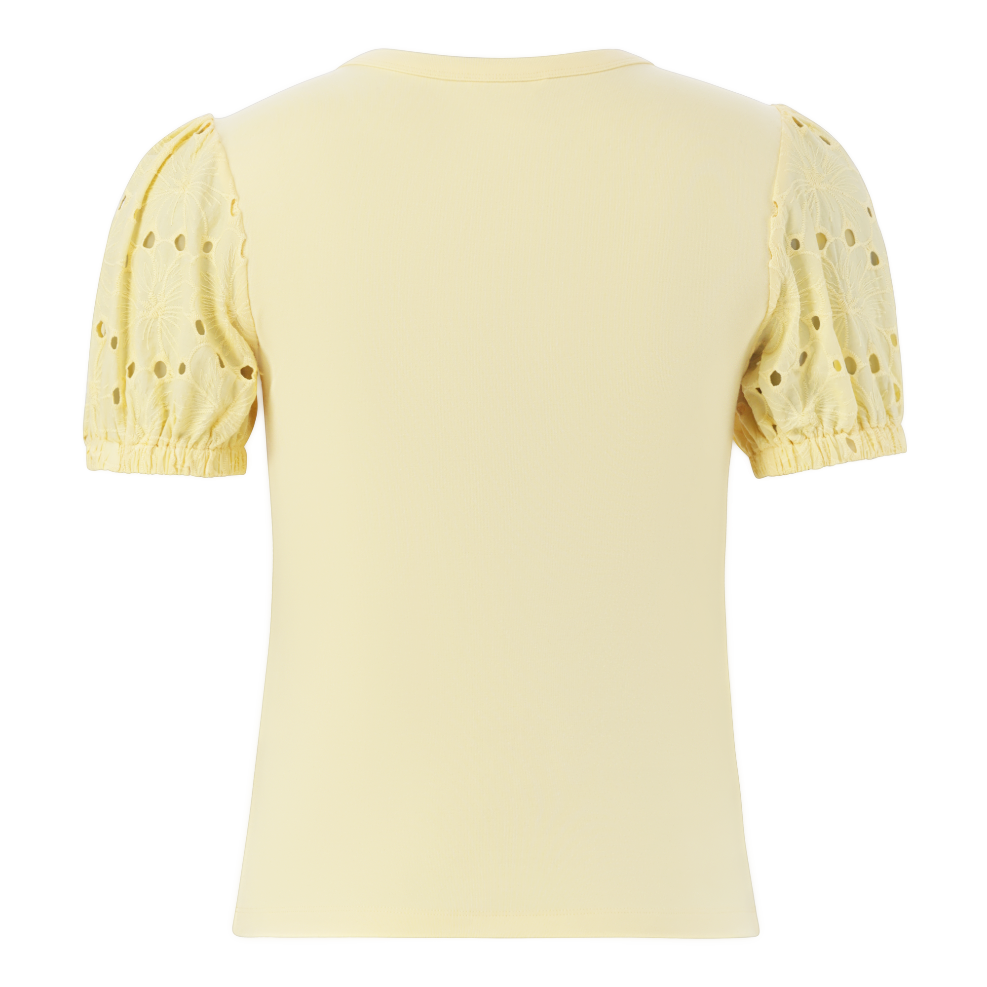 CELINE LEMON PUFF SLEEVE TOP