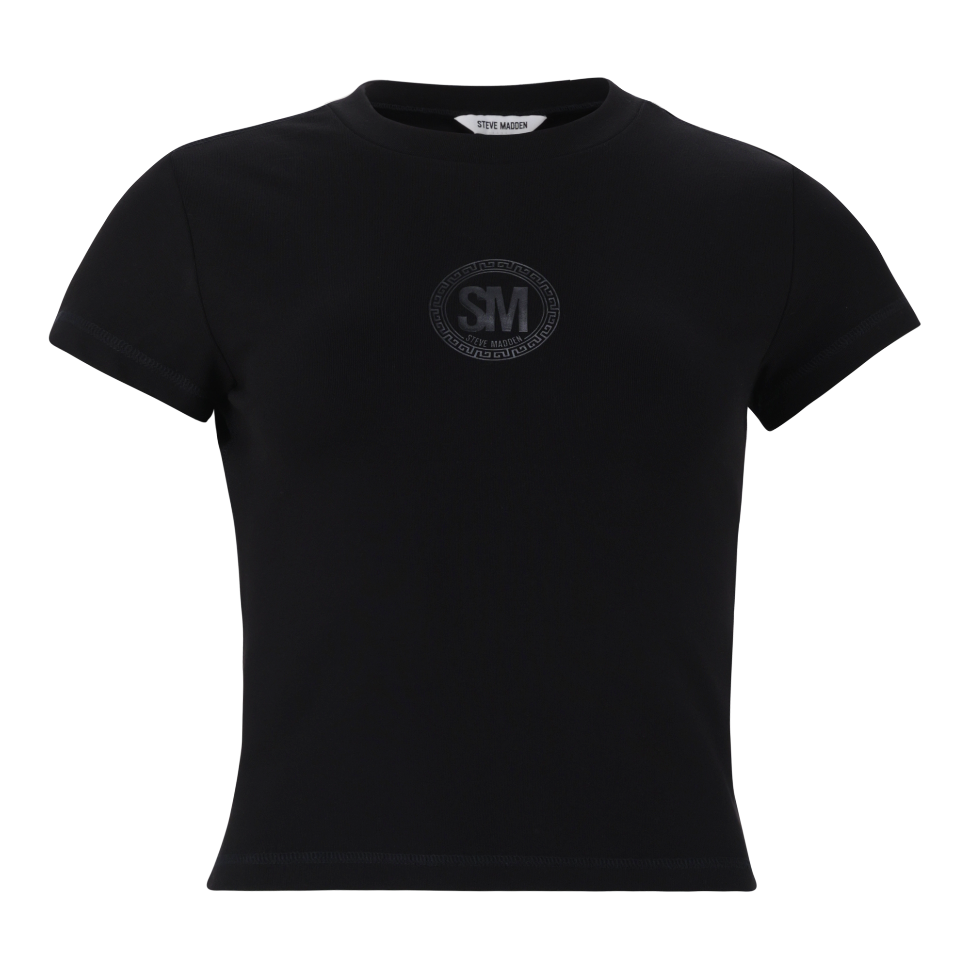 KENDALL BLACK SHORT SLEEVE TOP