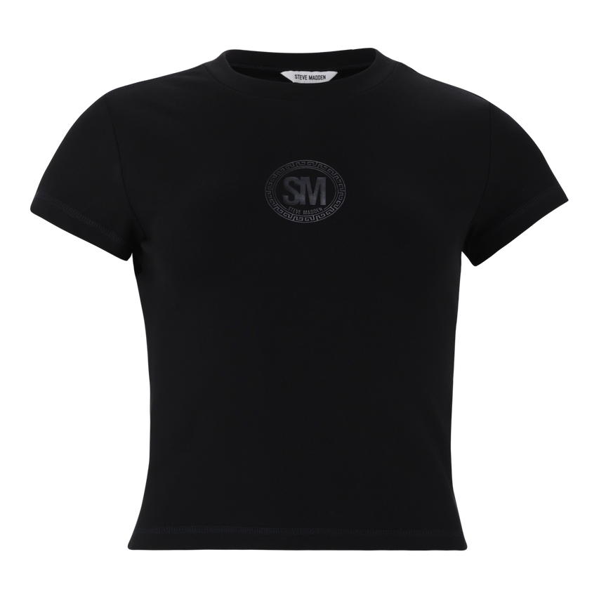 KENDALL BLACK SHORT SLEEVE TOP