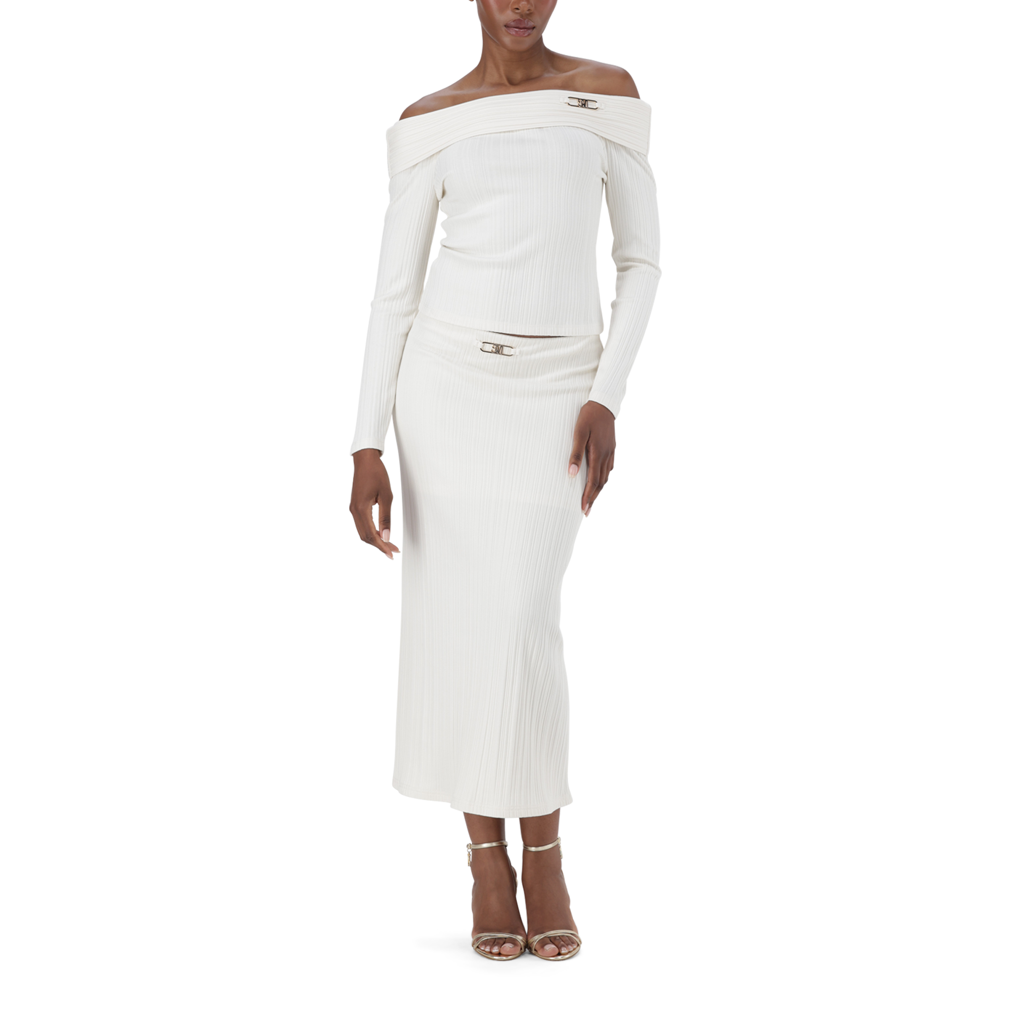 DAISY CREAM OFF THE SHOULDER MODAL TOP - view 4