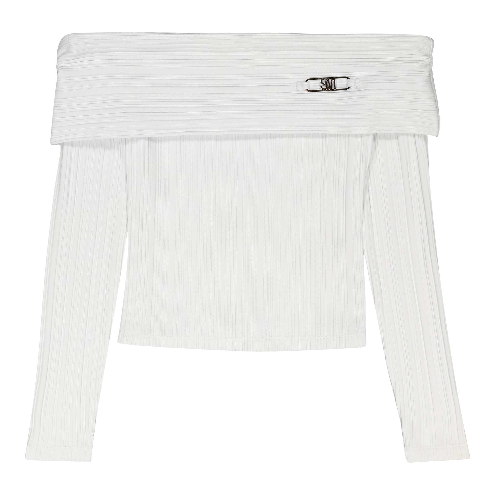 DAISY CREAM OFF THE SHOULDER MODAL TOP