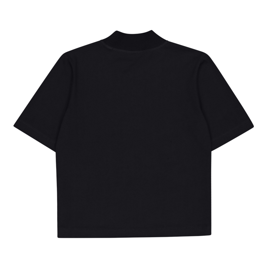 KELLY BLACK HIGH NECK T-SHIRT - view 9