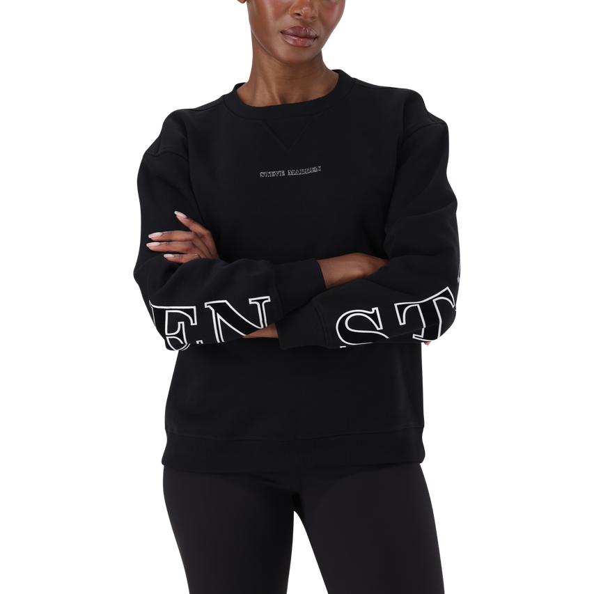 CHERYL BLACK REGULAR CREW NECK SWEAT - view 4