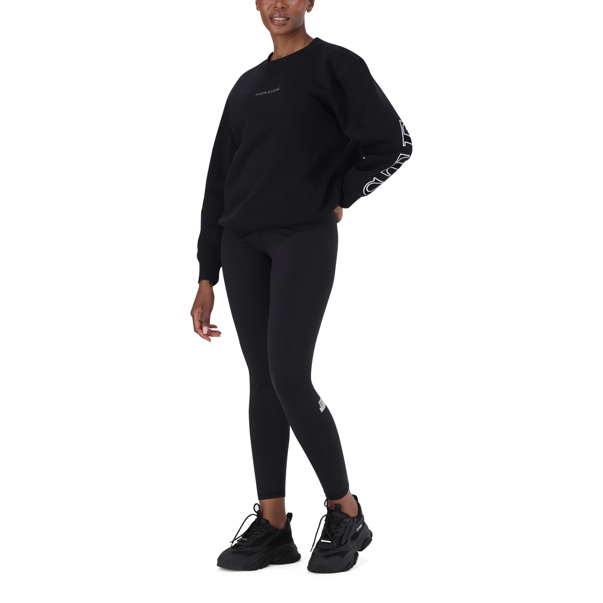 CHERYL BLACK REGULAR CREW NECK SWEAT - view 6