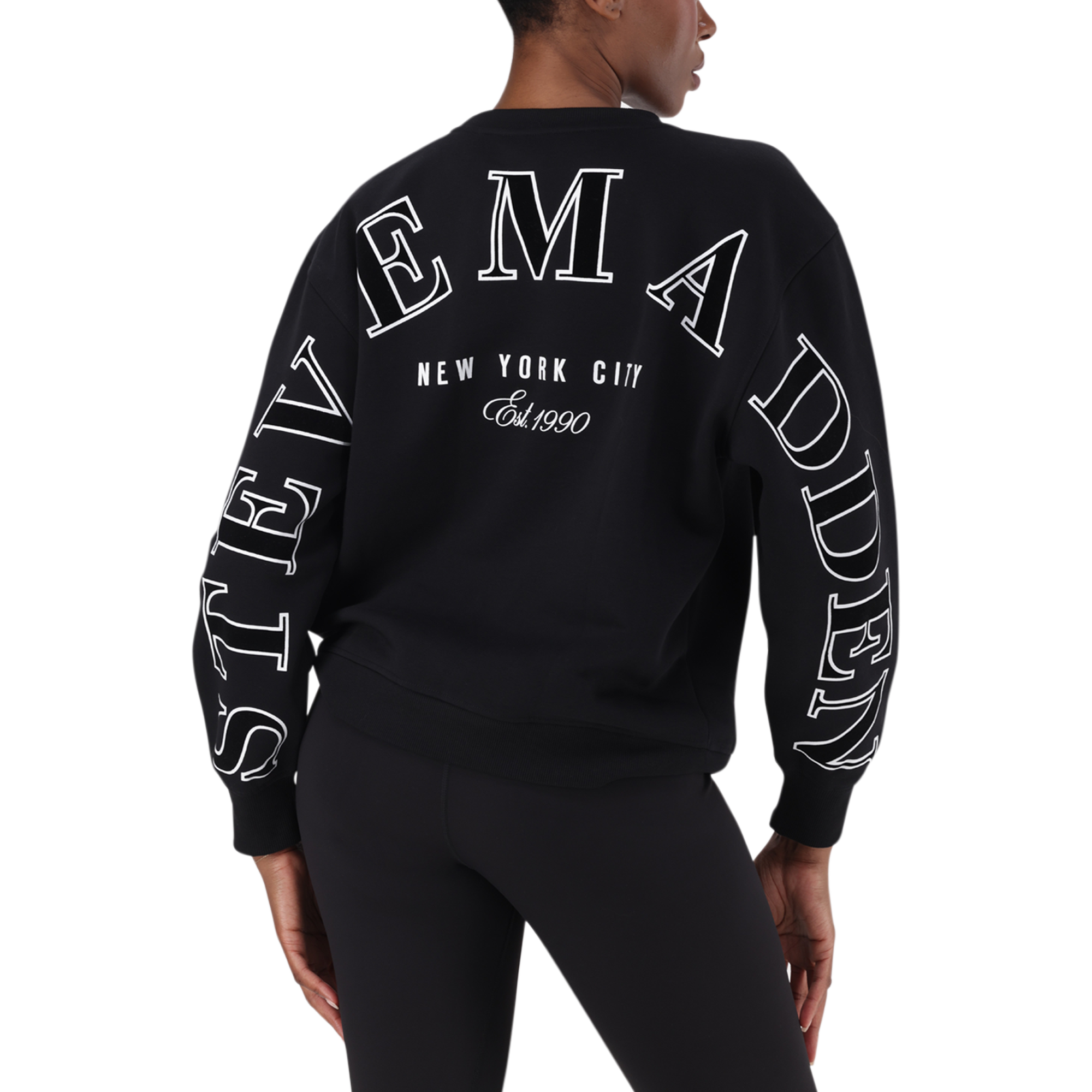 CHERYL BLACK REGULAR CREW NECK SWEAT - view 7