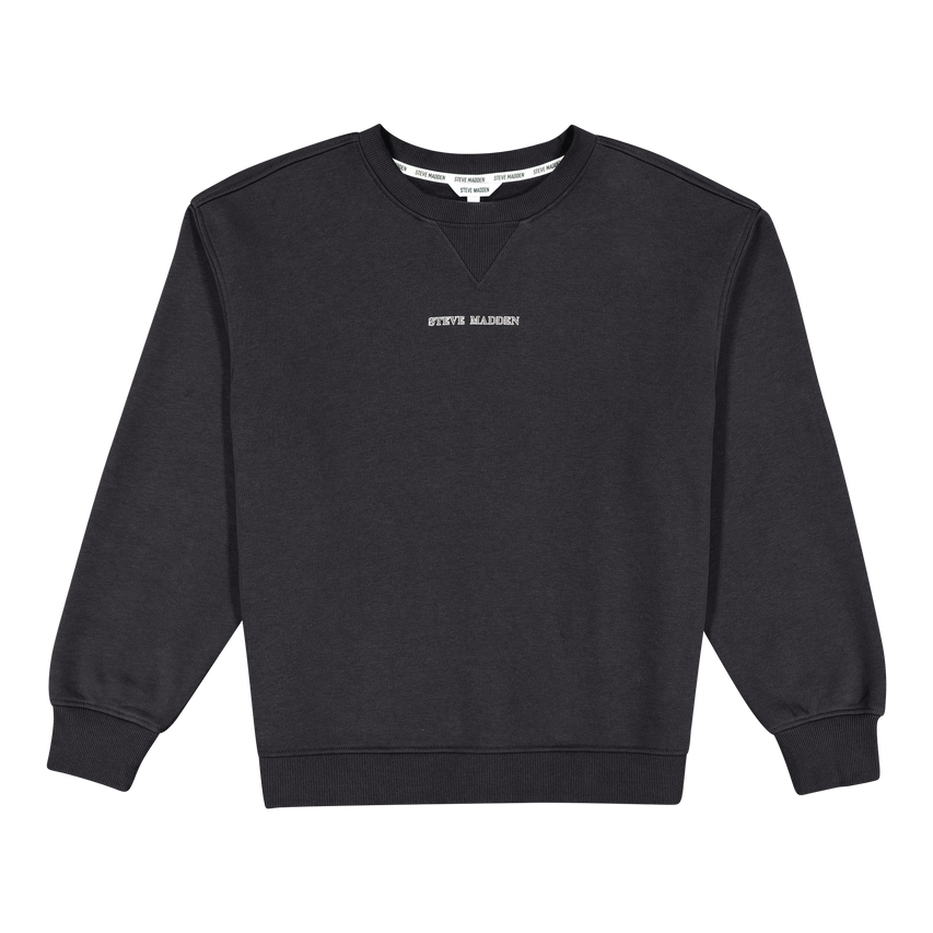 CHERYL CHARCOAL REGULAR CREW NECK SWEAT
