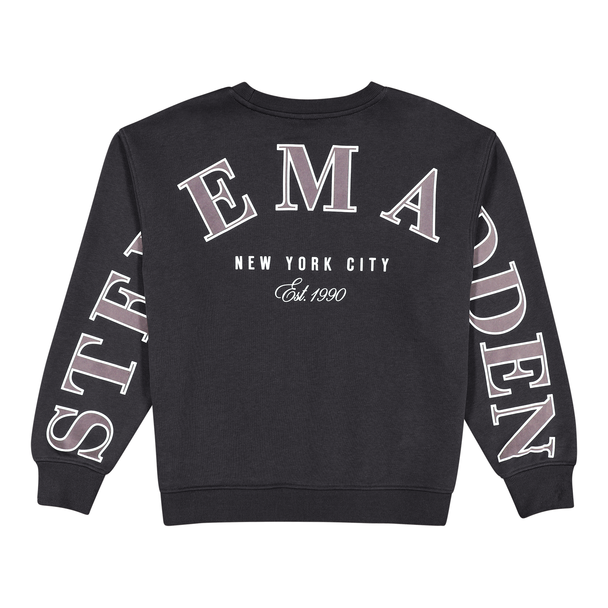 CHERYL CHARCOAL REGULAR CREW NECK SWEAT - view 7