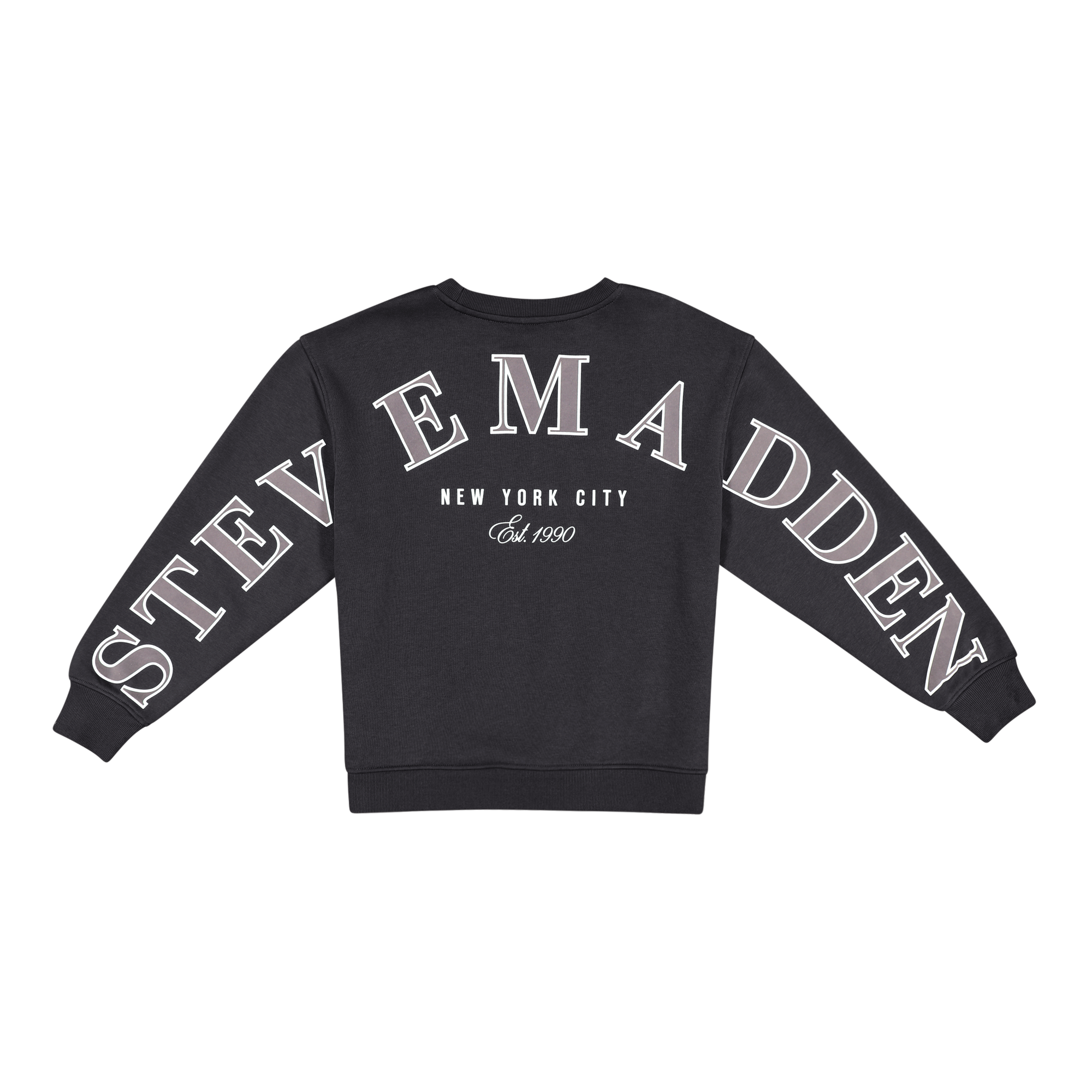 CHERYL CHARCOAL REGULAR CREW NECK SWEAT - view 2