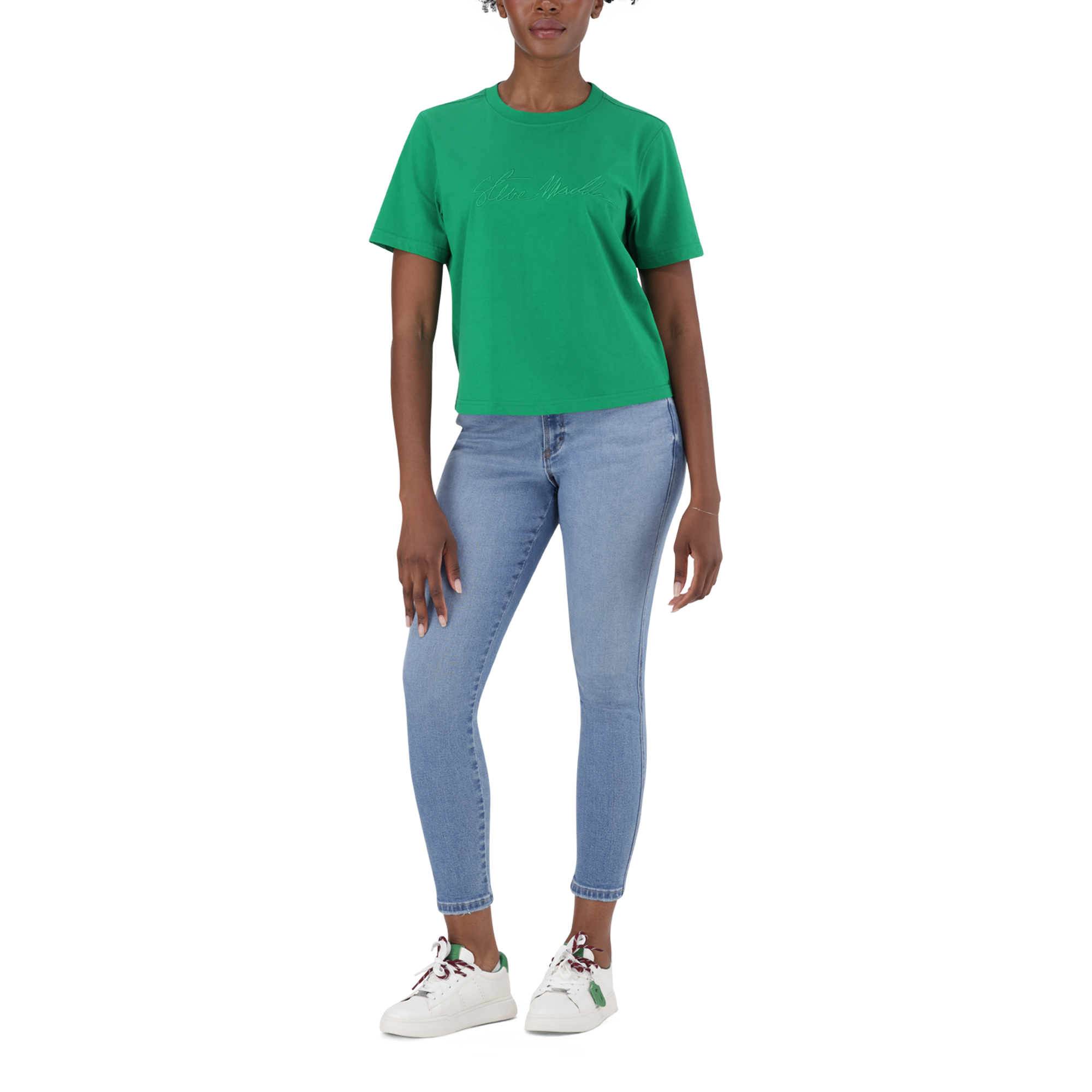 BROOKS EMERALD REGULAR CREW NECK T-SHIRT - view 4
