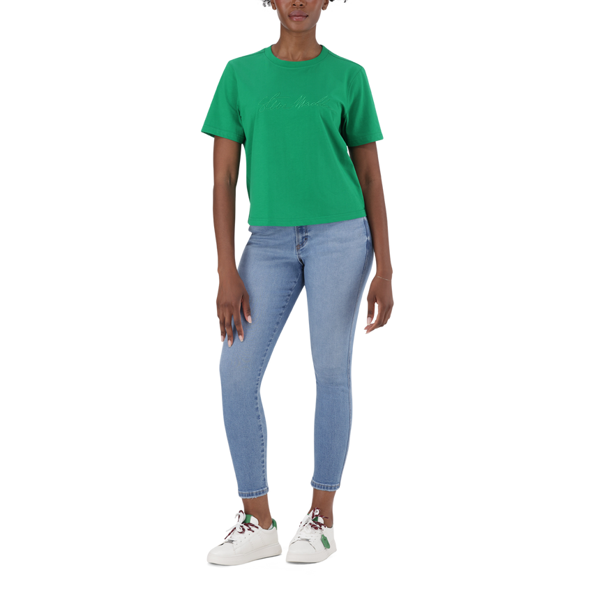 BROOKS EMERALD REGULAR CREW NECK T-SHIRT - view 4