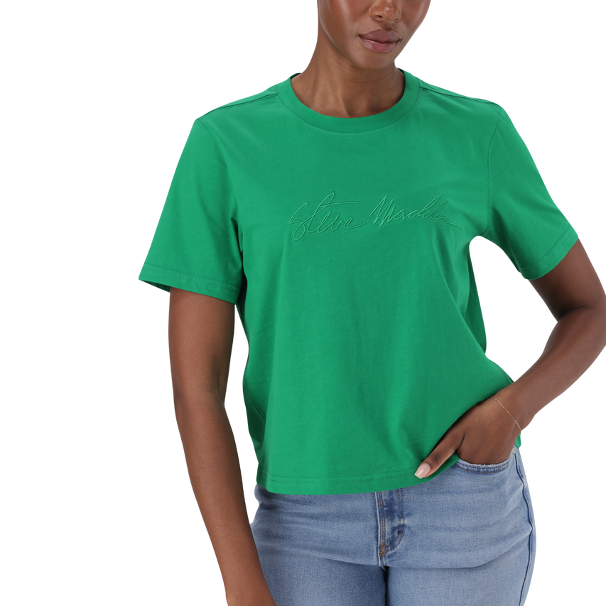 BROOKS EMERALD REGULAR CREW NECK T-SHIRT - view 2
