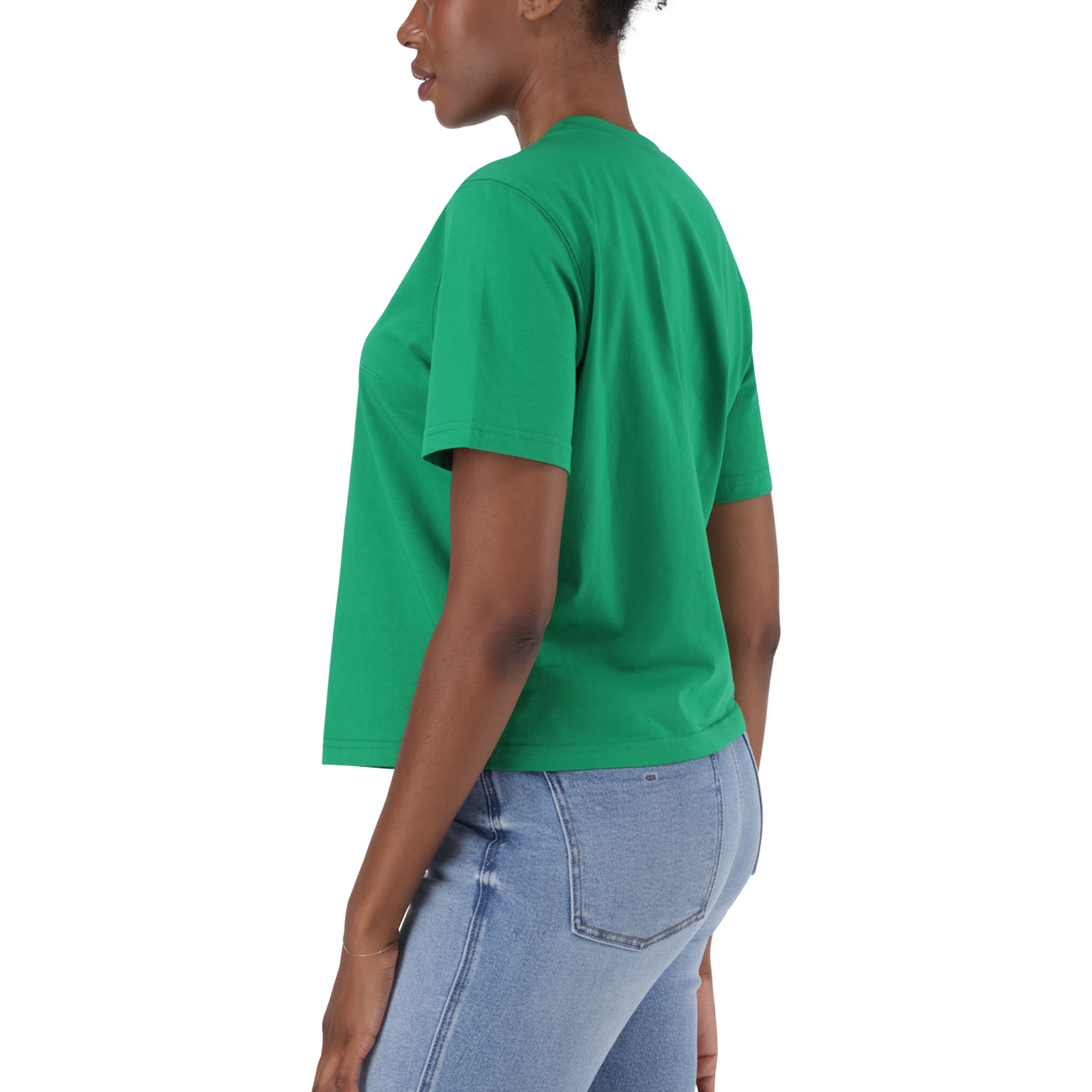 BROOKS EMERALD REGULAR CREW NECK T-SHIRT - view 3