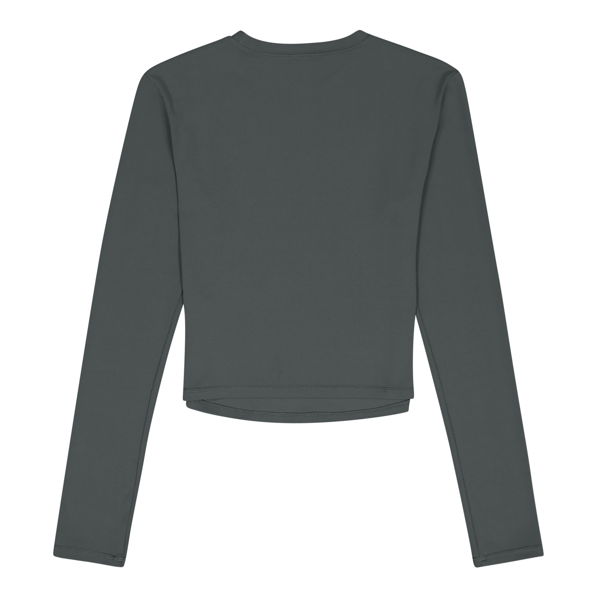 RILEY DARK SAGE LONG SLEEVE TOP WITH POPPERS - view 7