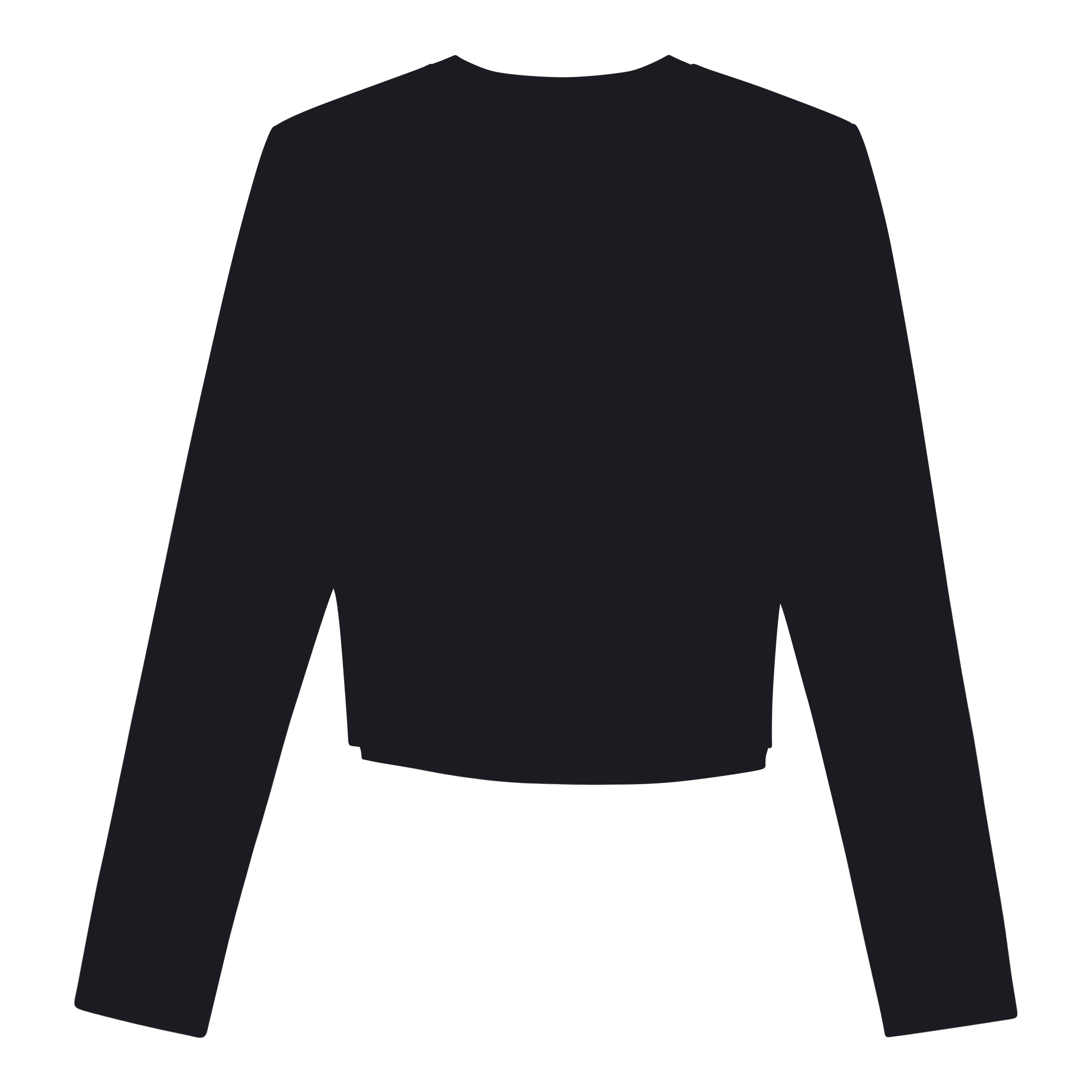 RILEY BLACK LONG SLEEVE TOP WITH POPPERS - view 8
